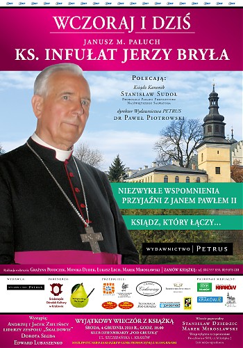 Spotkanie z ks. Jerzym Bryłą i prezentacja książki ”Wczoraj i dziś”