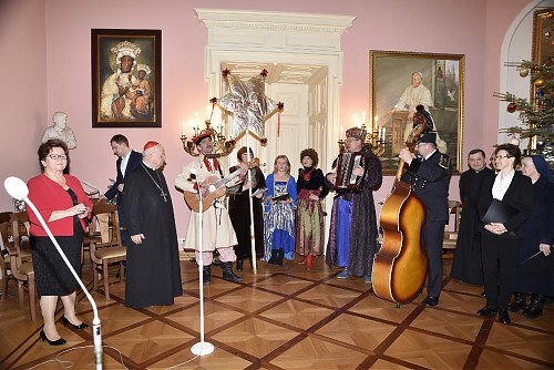 Z kolędą w Pałacu Arcybiskupów w Krakowie