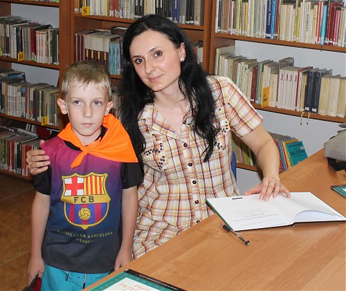 Spotkanie z Luizą Borkowska - Ziółkowską w Przedszkolu nr 3 w Dęblinie